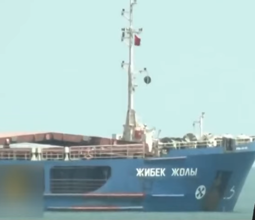 Турция задержала российское грузовое судно "Жибек Жолы" с похищенным у Украины зерном