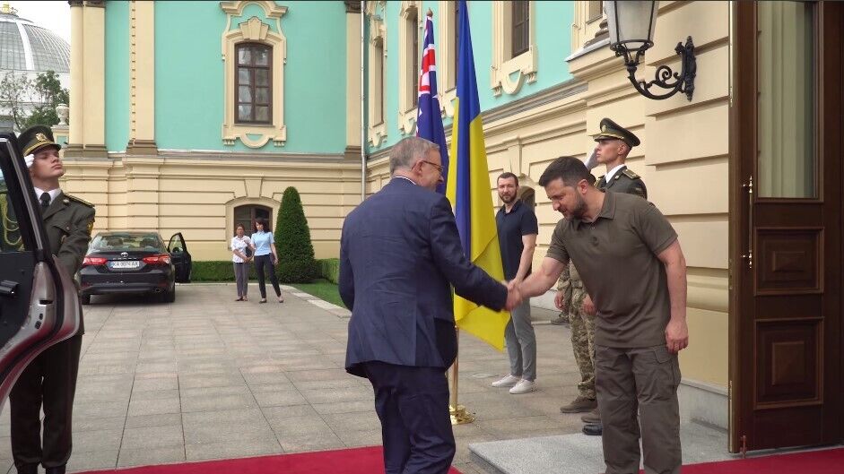 Зеленський висловив подяку за підтримку Австралією України