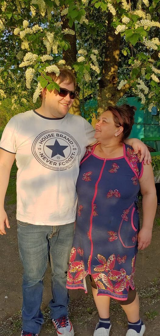 Иван Ганзера с сестрой Ольгой Каменчук.