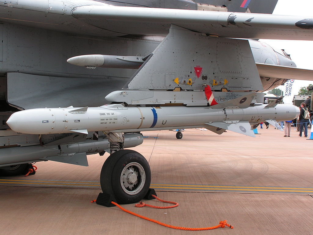 ПКР ALARM под крылом Tornado Королевских ВВС