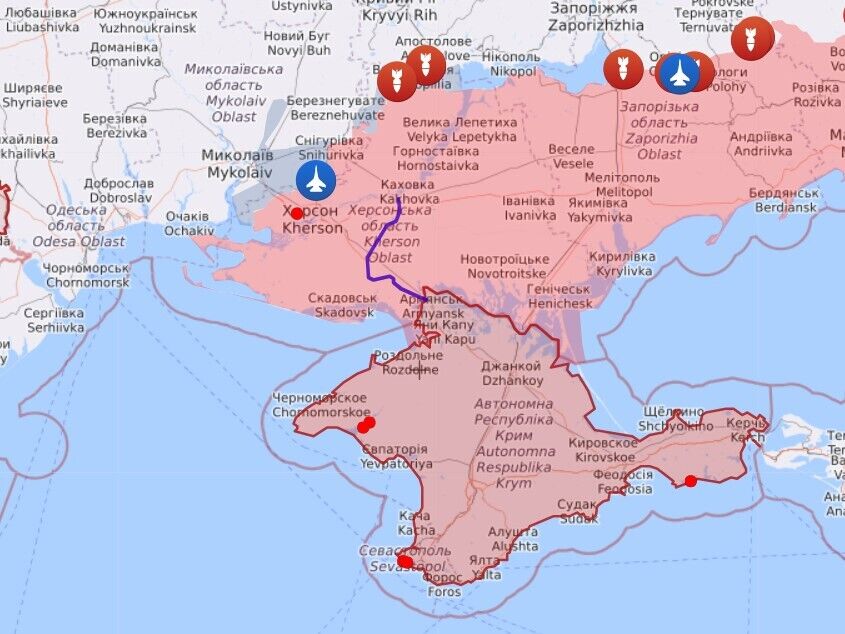 Войска РФ оккупировали Херсонщину в начале вторжения в Украину
