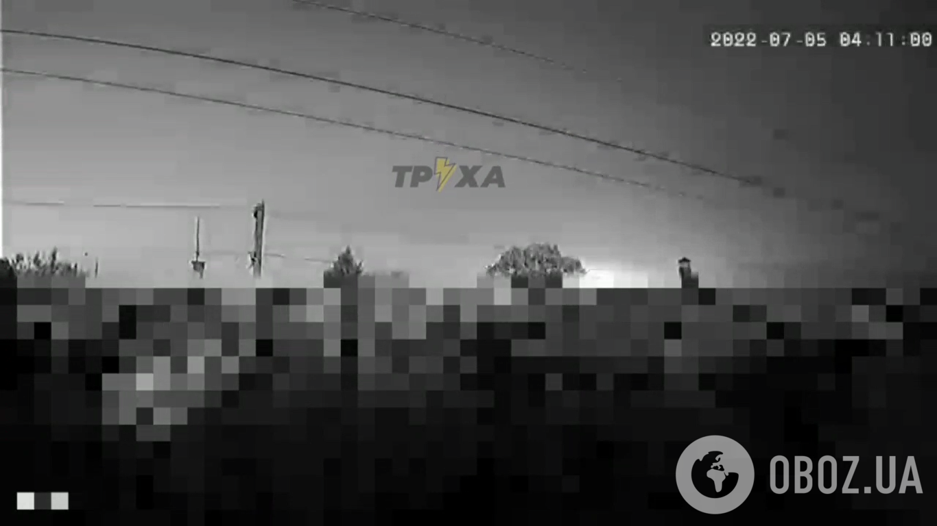 "Приліт" російської ракети у Краматорську потрапив на відео