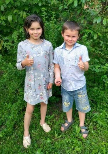 Розшукали 10-річну Поліну Скавитіну та 8-річного Єгора Скавитіна.