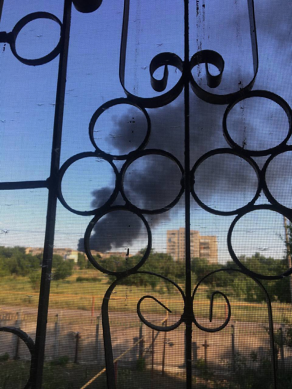 В оккупированном Донецке горит нефтебаза