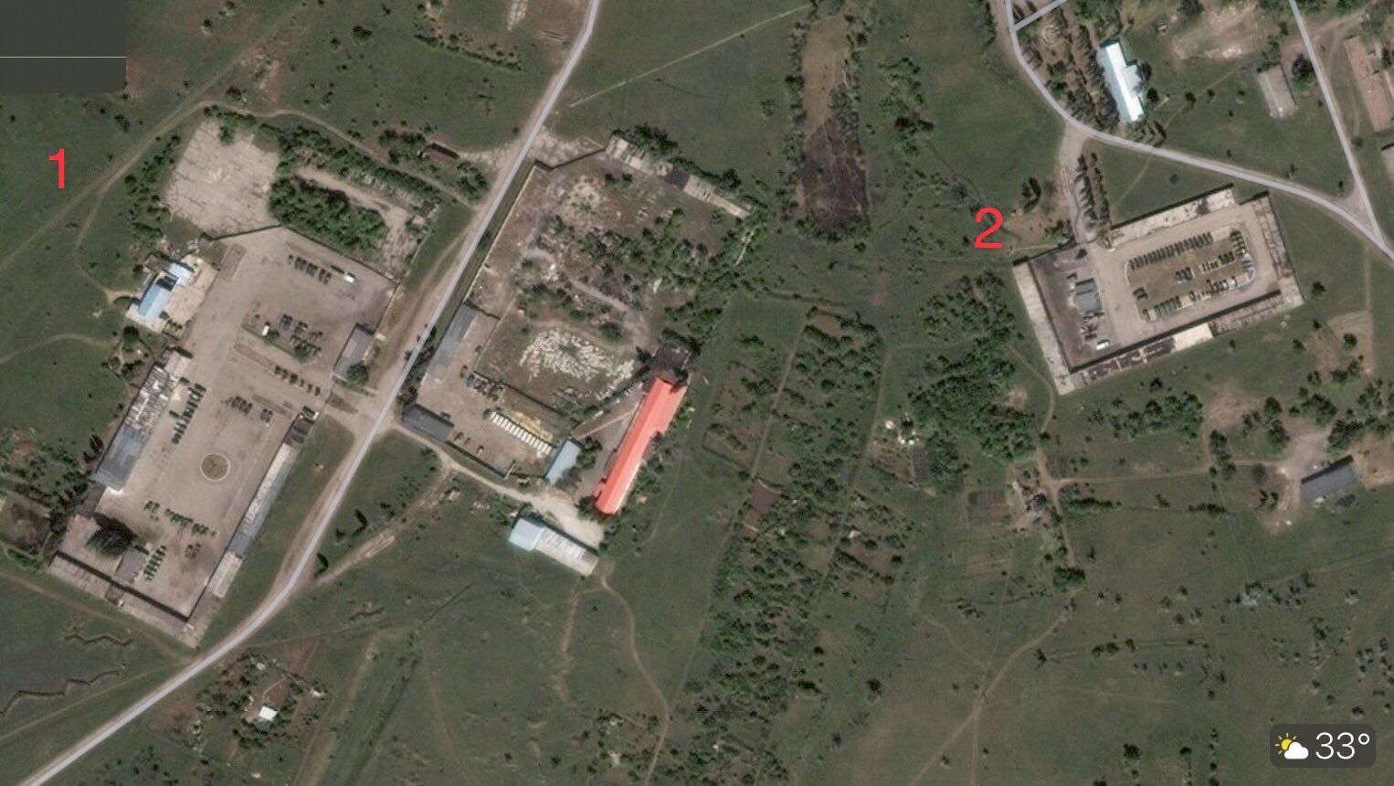 Спутниковые снимки аэродрома в оккупированном Россией Мелитополе