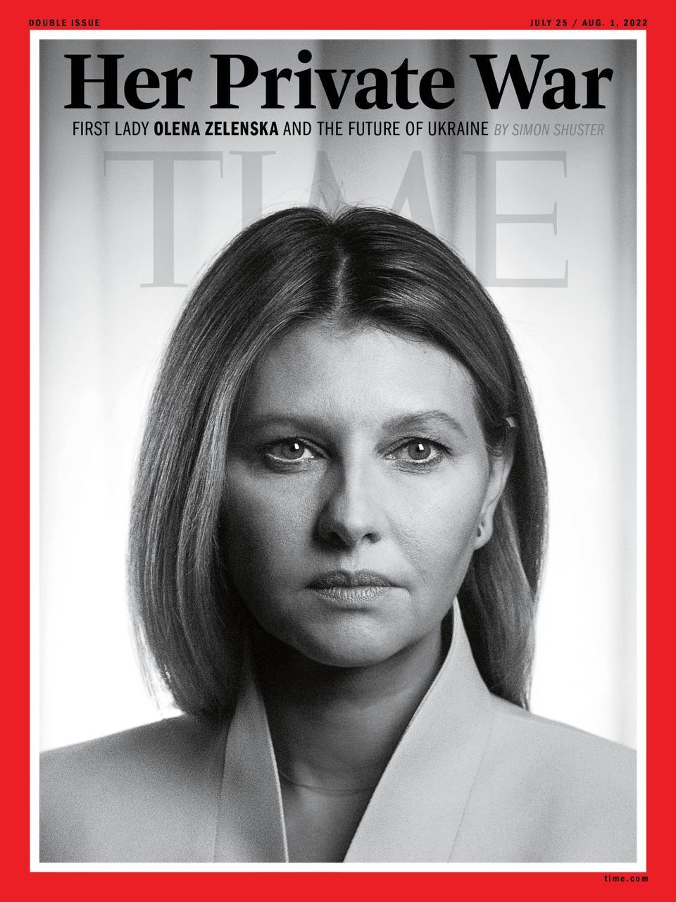 Елена Зеленская появилась на обложке журнала Time.
