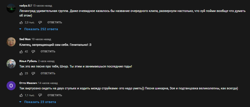 Коментатори висловили спірні думки