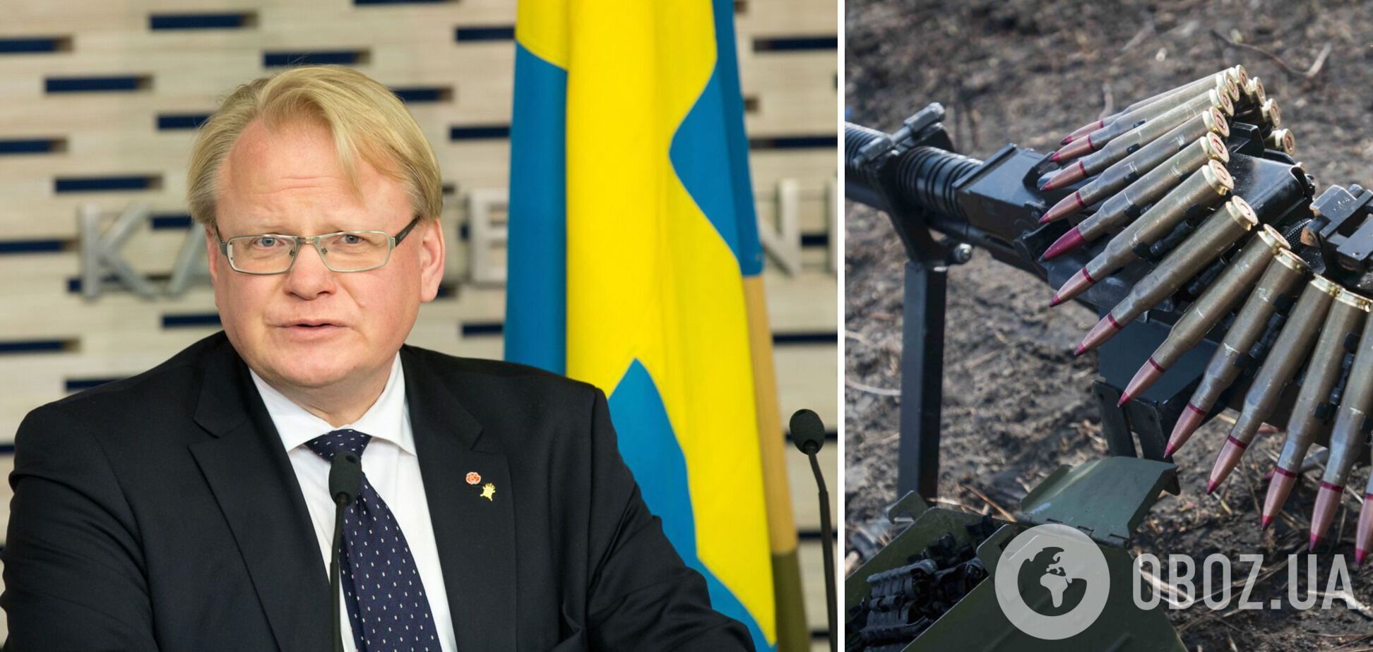 Петер Гульквіст не виключив, що Швеція може долучитися до виробництва зброї для України