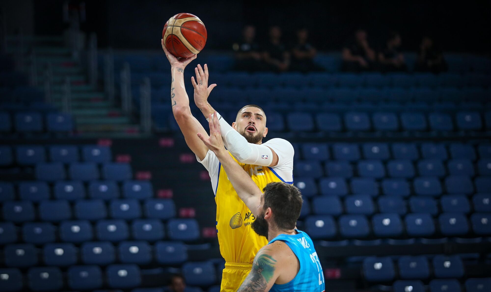 Сборная Украины по баскетболу проиграла чемпионам Европы в товарищеском матче