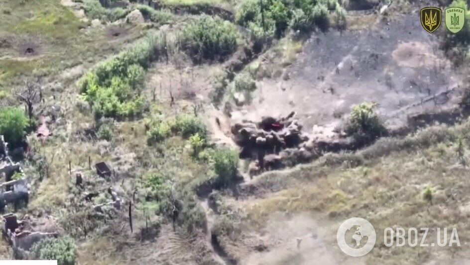 Штурмовая группа врага уничтожена в украинских окопах