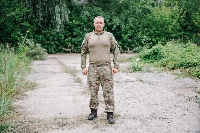 Мужчина с первых дней войны встал на защиту Украины