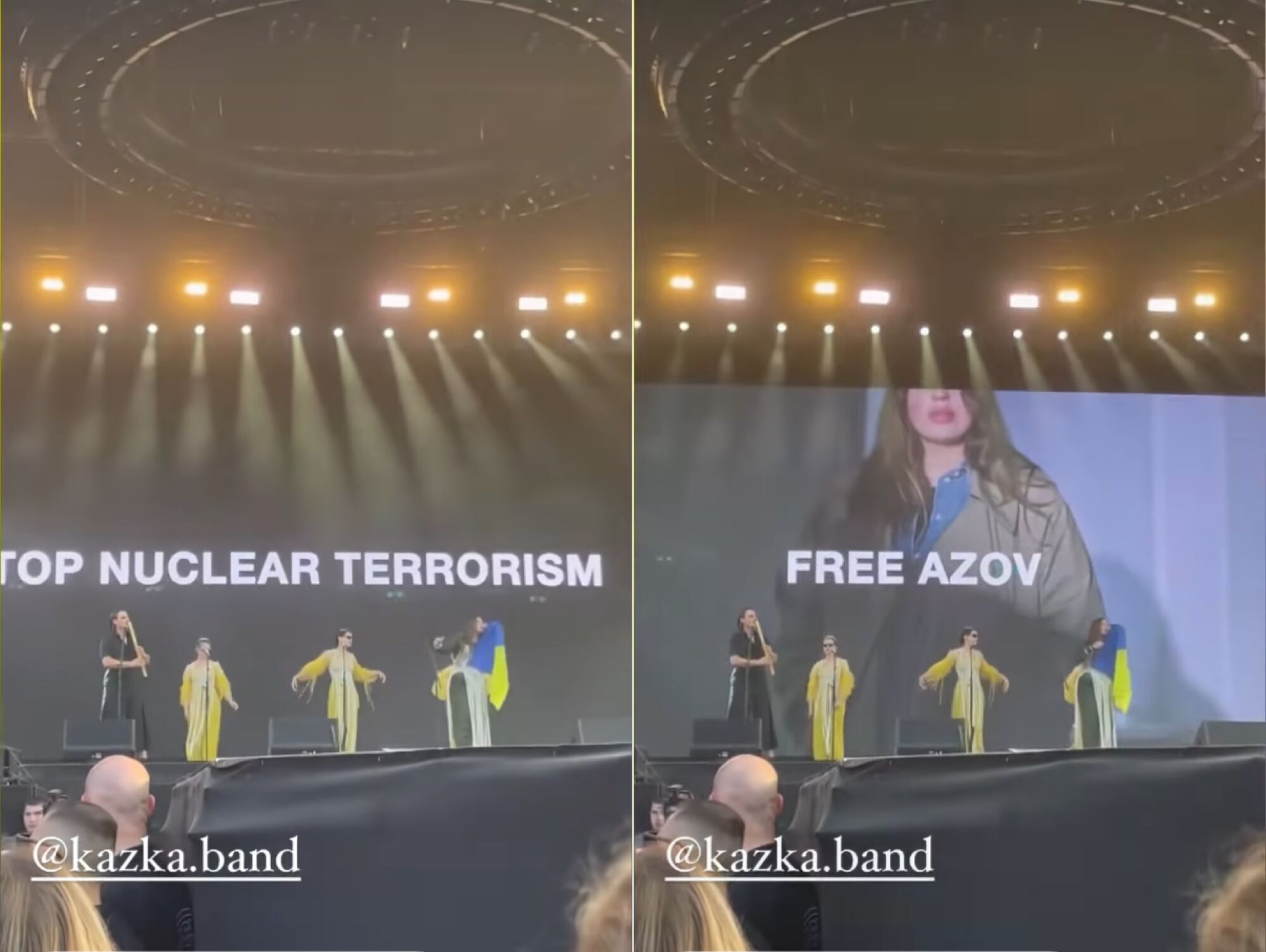 KAZKA выступила на фестивале Sziget, где участвуют россияне: Зарицкая со сцены произнесла антивоенный лозунг