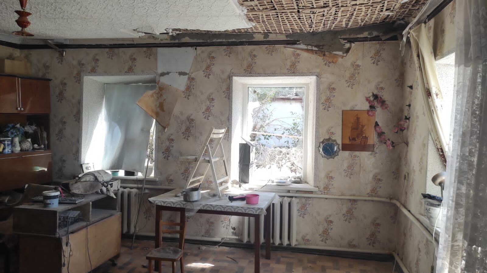 Последствия обстрелов Кочубеевской общины в Херсонской области