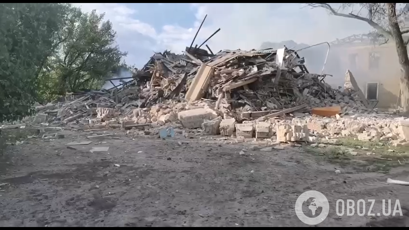 Залишки штабу "вагнерівців" у Попасній після удару ЗСУ