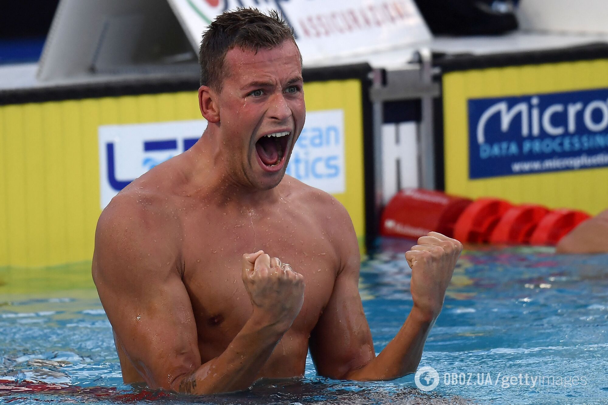 Українець із рекордом виграв чемпіонат Європи з водних видів спорту