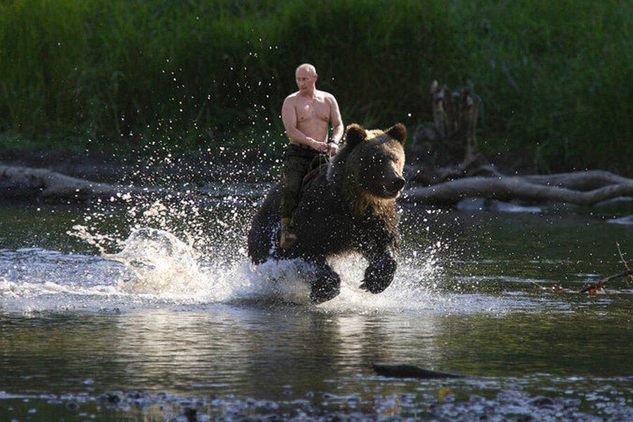 Владимира Путина окрестили главным борцом с мировым злом.