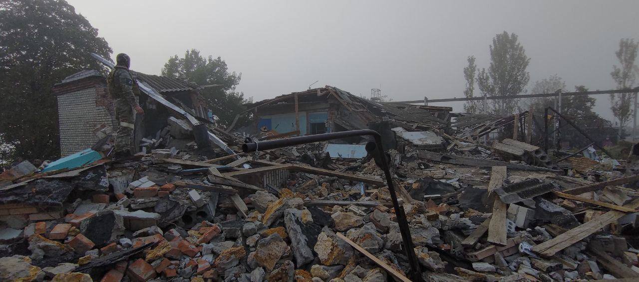 Знищена база окупантів у Новій Каховці