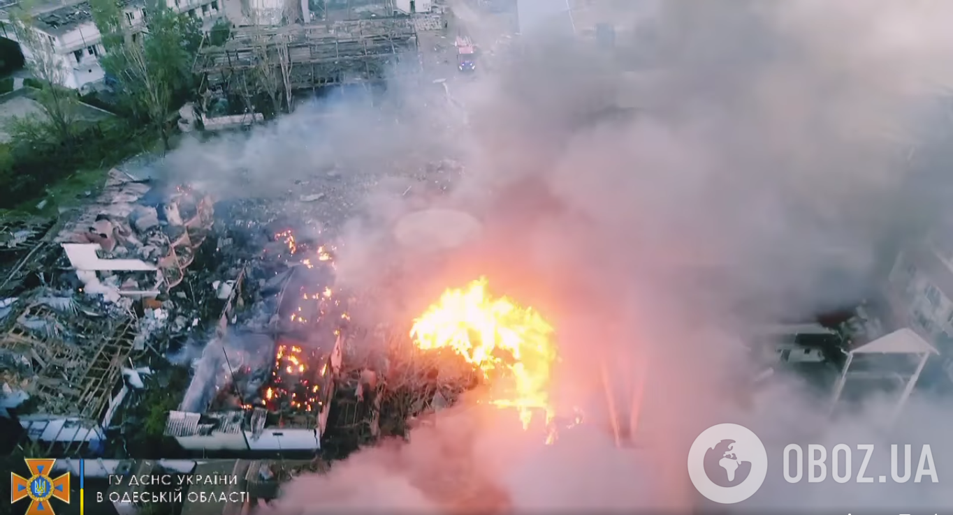 Последствия прилета в Одесской области