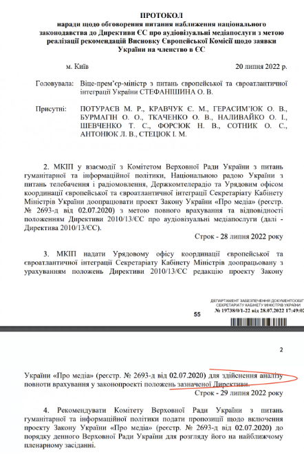 Кабмин проведет проверку законопроекта "О медиа": что с ним не так и почему разгорелся скандал