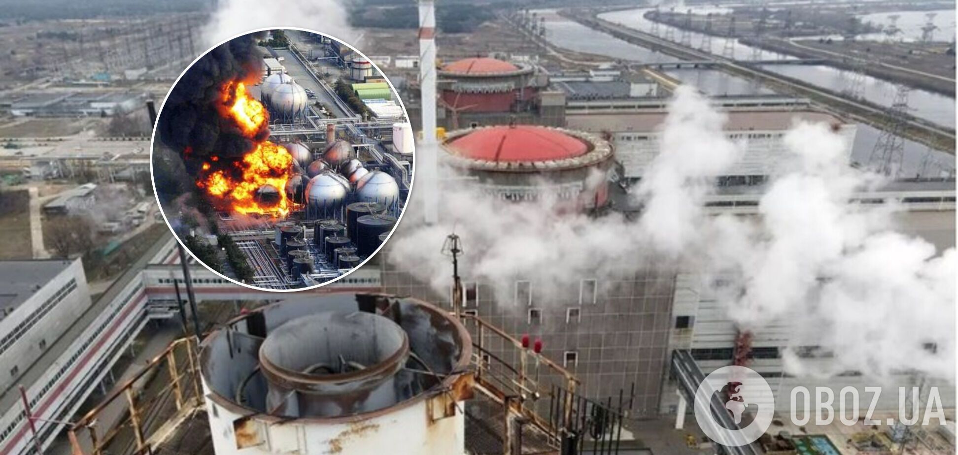 Из-за преступных действий кафиров на ЗАЭС может произойти такая же авария, как японской "Фукусима-1"
