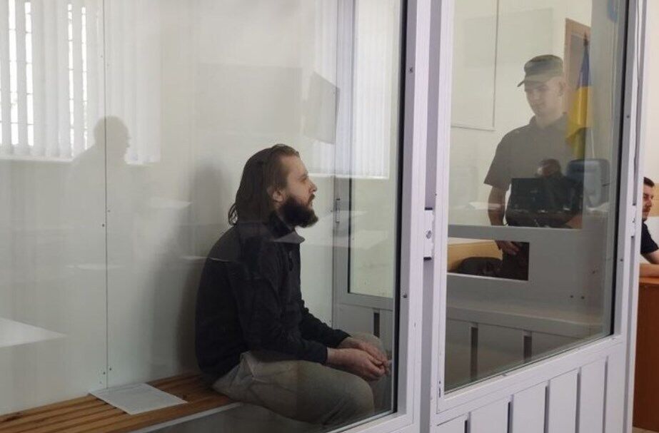 Олександр Самойленко у залі суду.