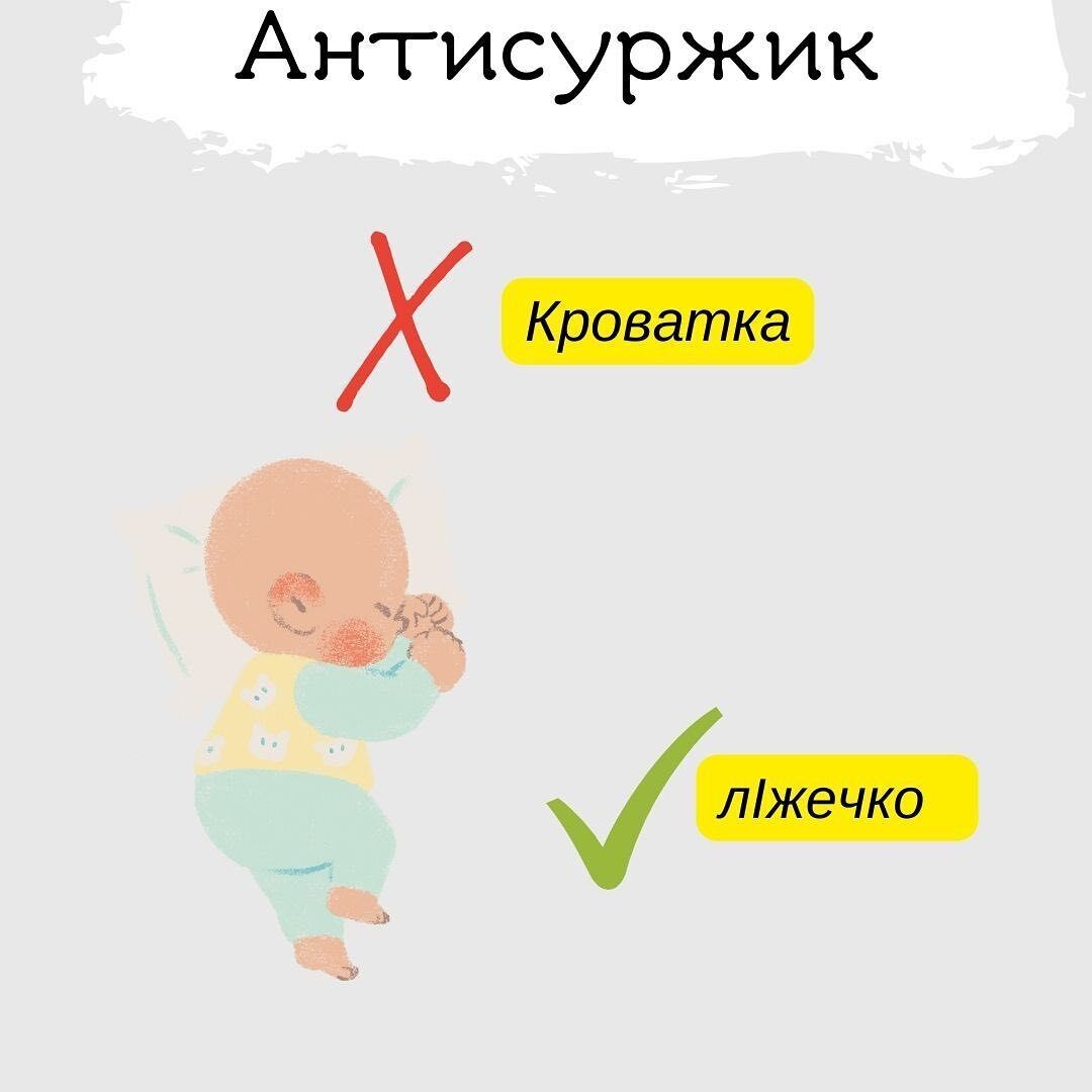 Не соска, а дурник. Шість слів, які українські батьки кажуть неправильно