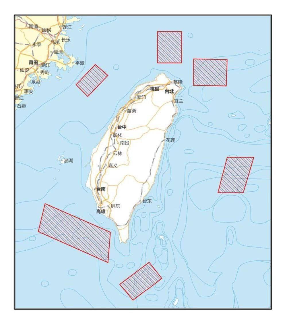 Китай почав навчання в акваторіях навколо Тайваню.