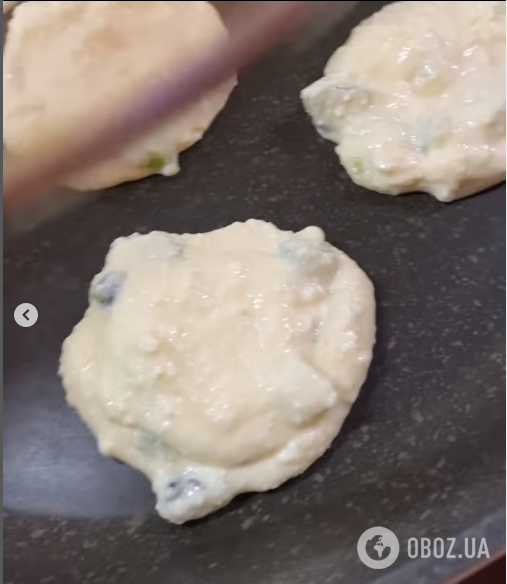 Сырные оладьи из киви: всегда получаются пышными и нежными