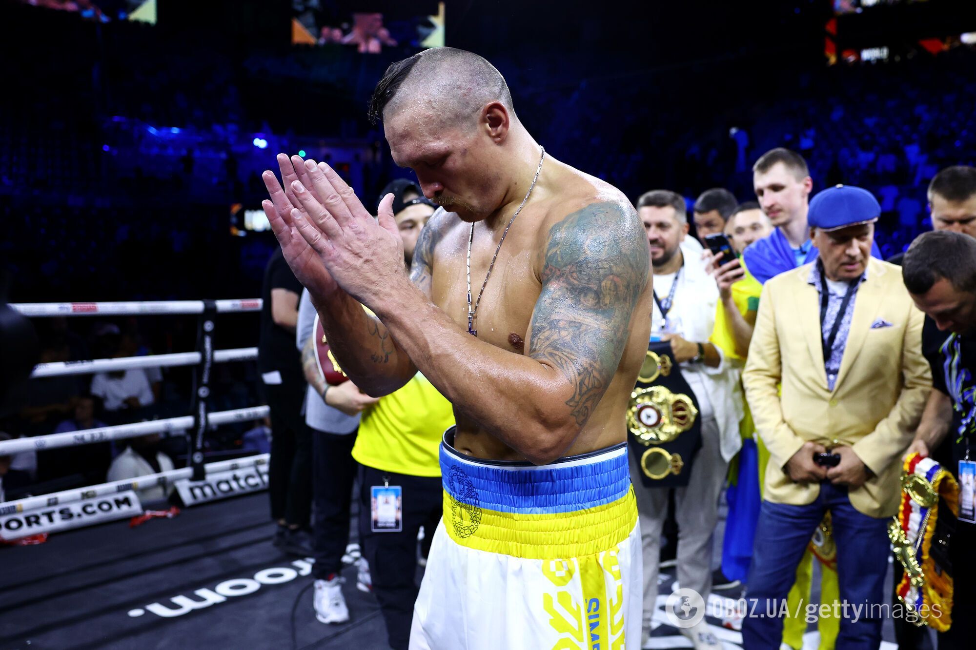 Як Усик переміг Джошуа. Найяскравіші фотографії бою-реваншу