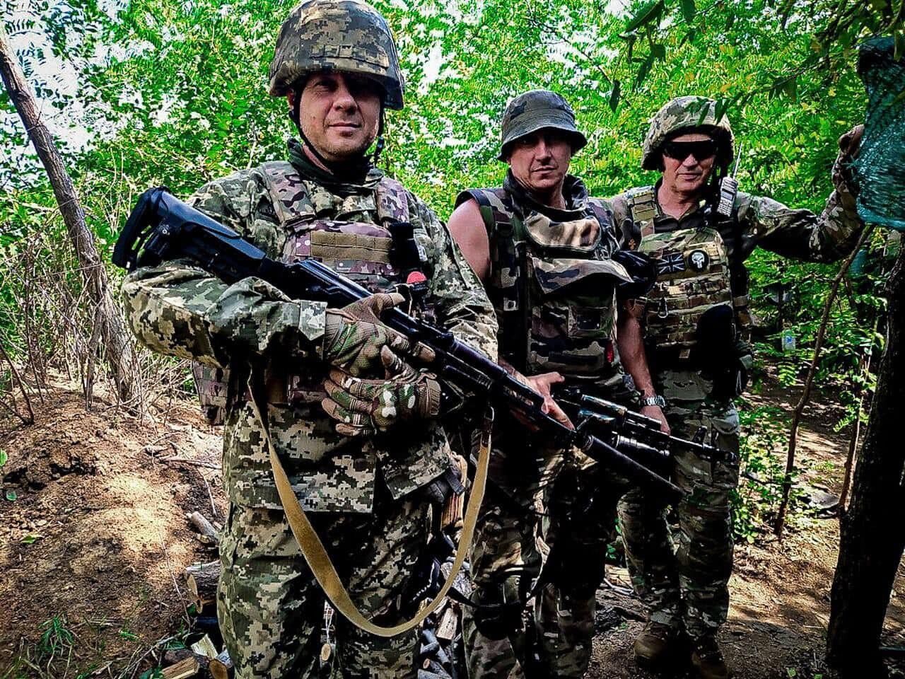 Воины Запорожской отдельной бригады территориальной обороны ВСУ
