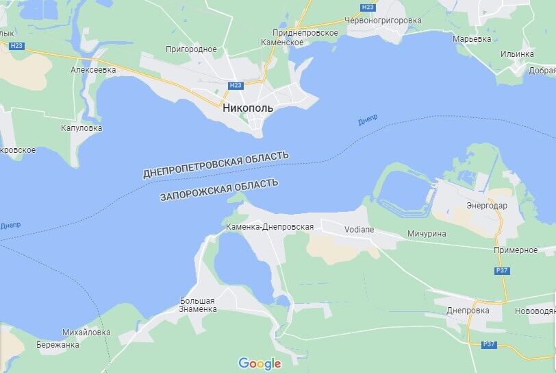 На берегу Каховского водохранилища оккупанты устроили провокацию