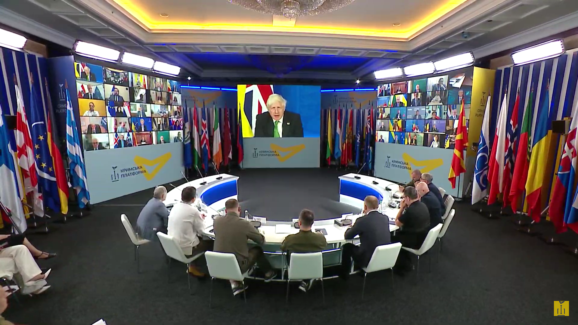Борис Джонсон виступив на Другому саміті Кримської платформи