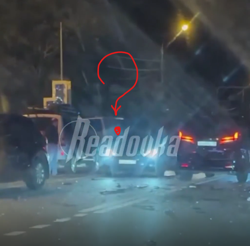На кадрах не видно огня на месте взрыва автомобиля Дугиной