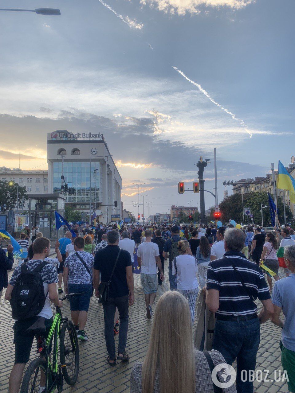 Украинцы отпраздновали День Независимости в Софии