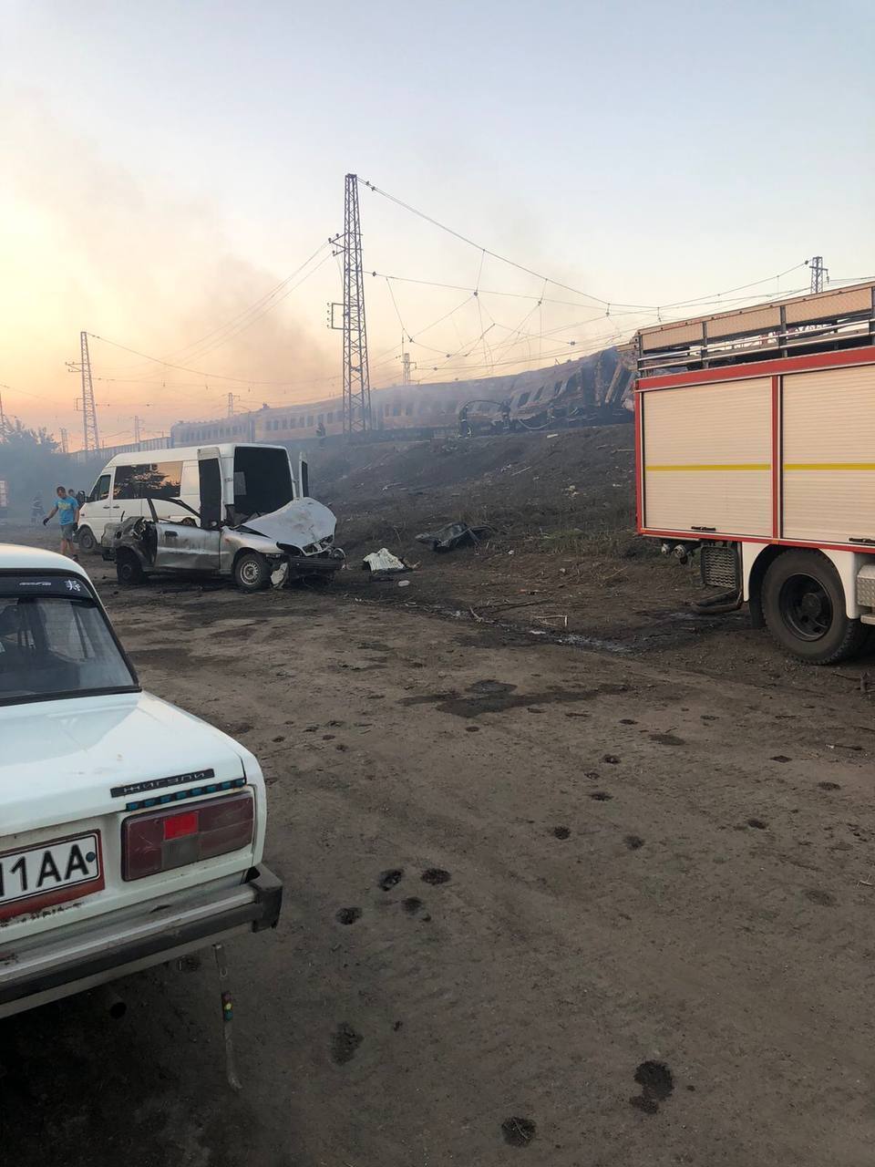 Окупанти вдарили по залізничній станції Чаплине