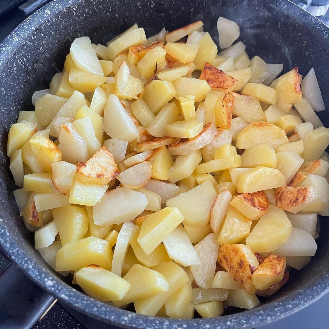 Як смажити картоплю