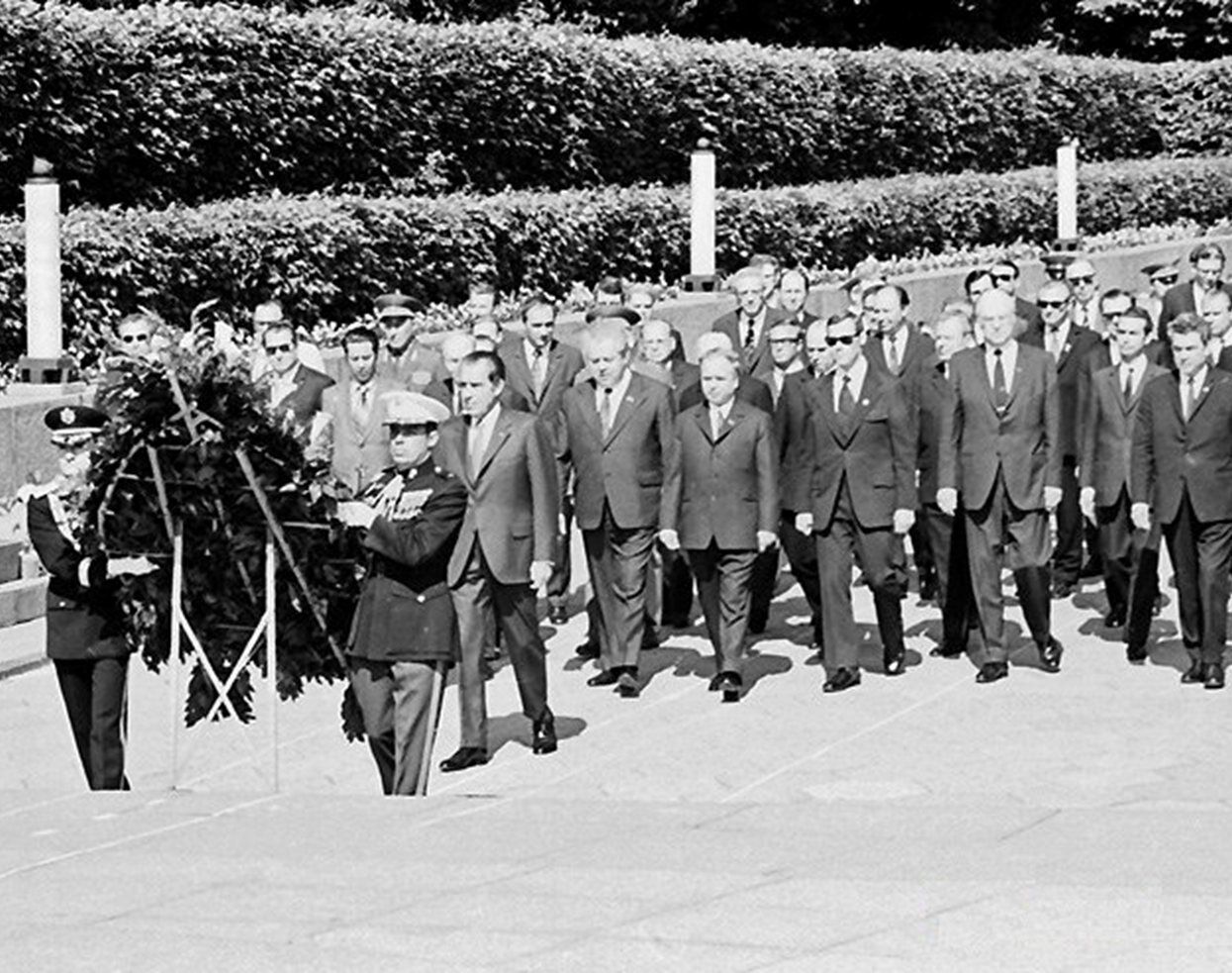 У мережі показали, де 1972 року в Києві побував президент США. Архівні фото