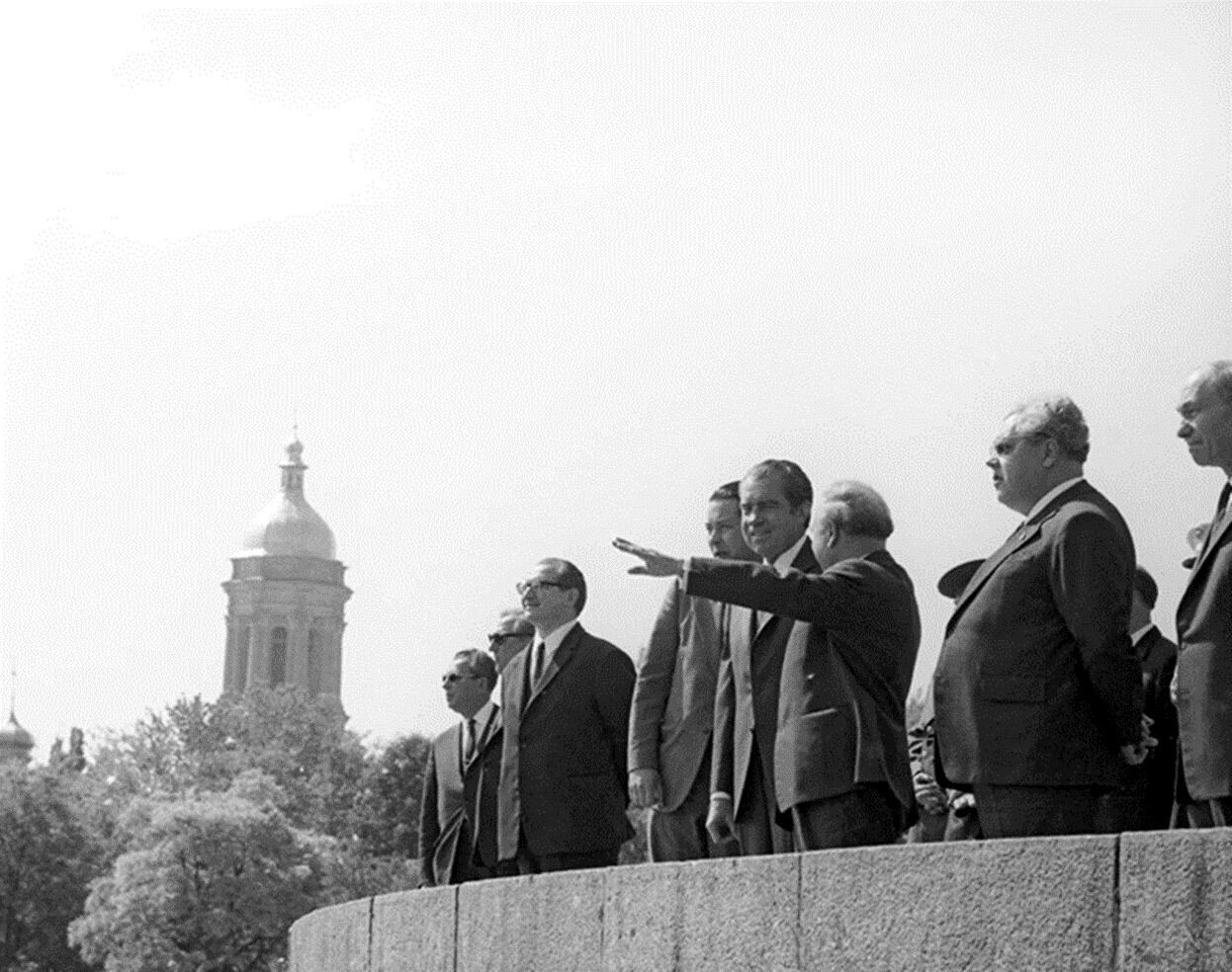 У мережі показали, де 1972 року в Києві побував президент США. Архівні фото