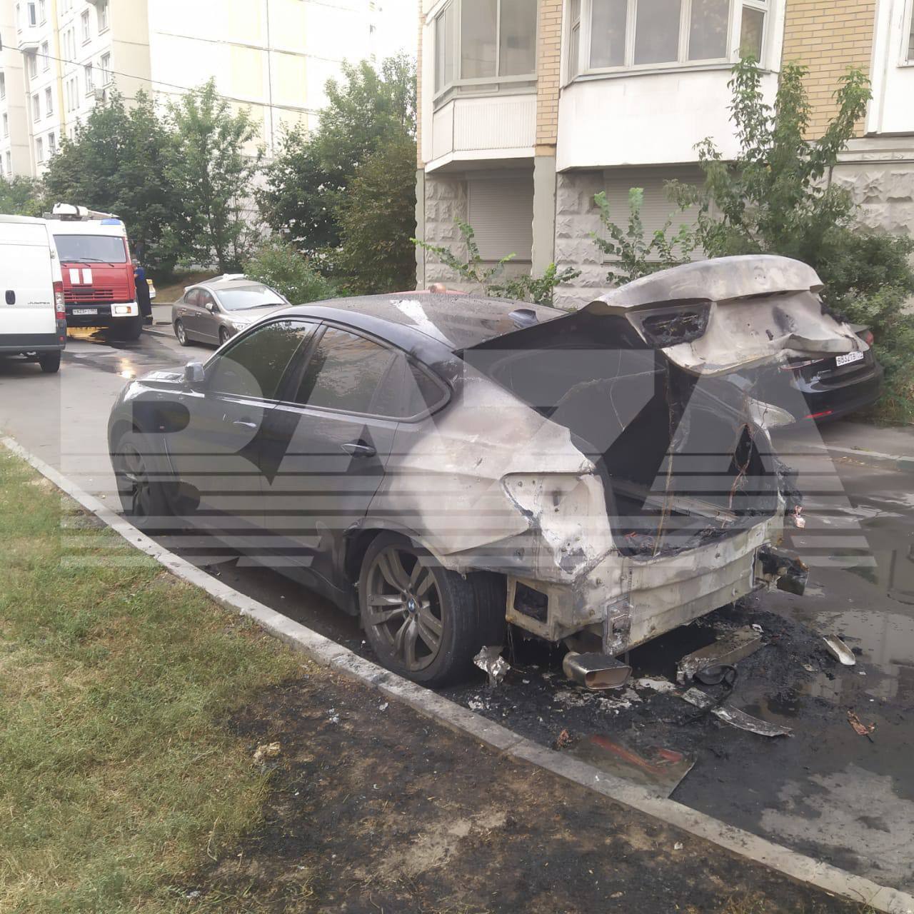 Подрыв автомобиля заместителя начальника управления Генштаба Секретарева -  фото | OBOZ.UA