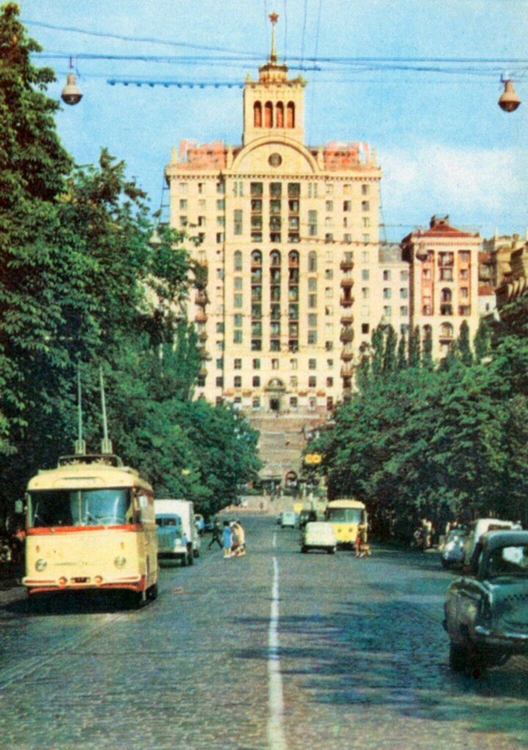 У мережі показали, який вигляд мав Київ на листівках 1970-го року. Фото