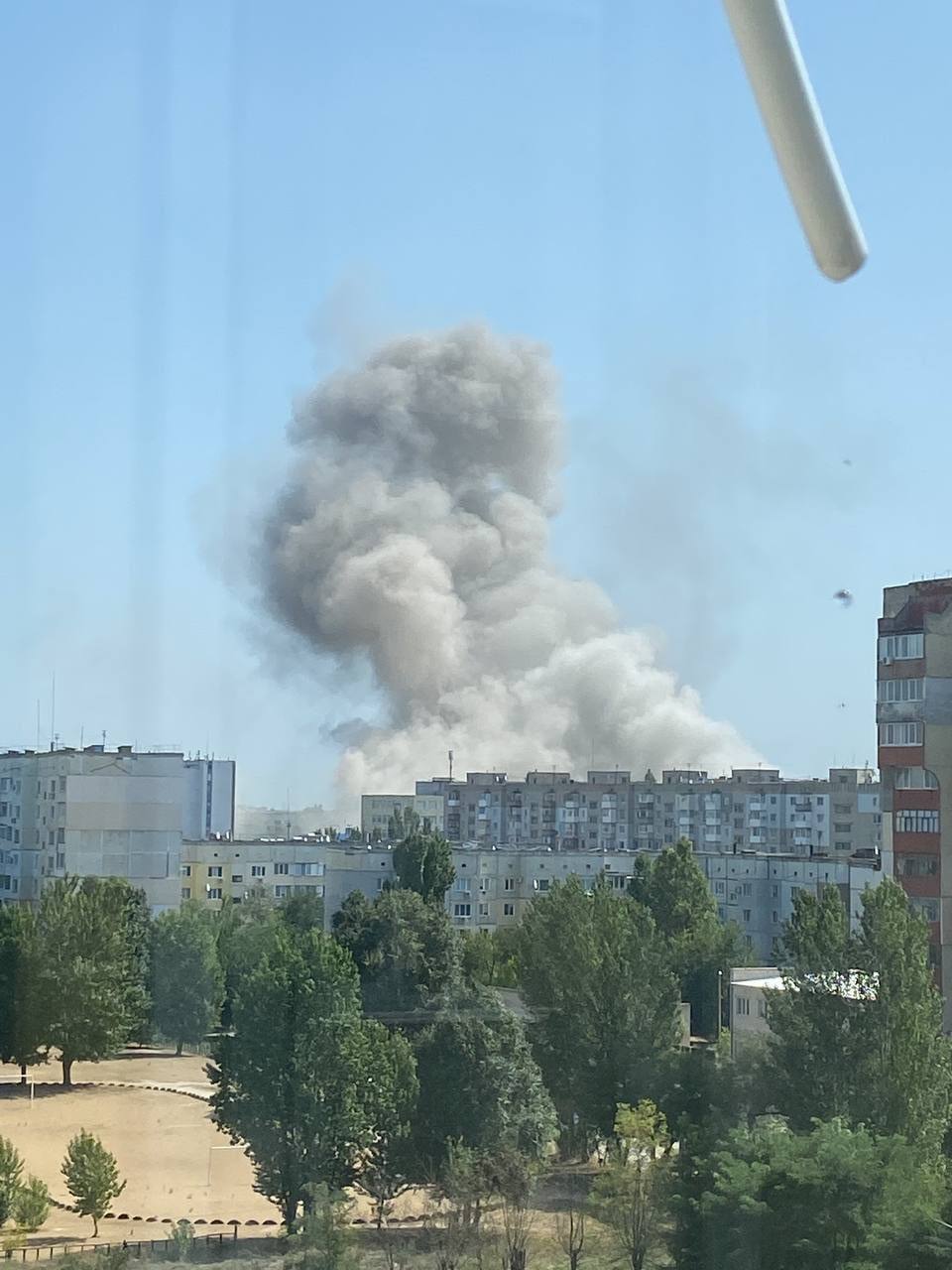 В Новой Каховке 28 августа прогремели взрывы