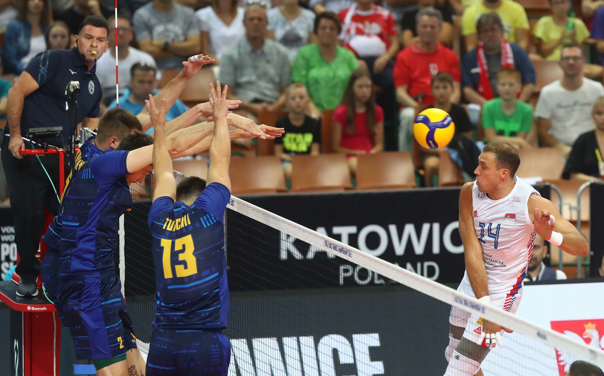 На чемпіонаті світу з волейболу вперше у ХХІ столітті пролунав гімн України. Відео