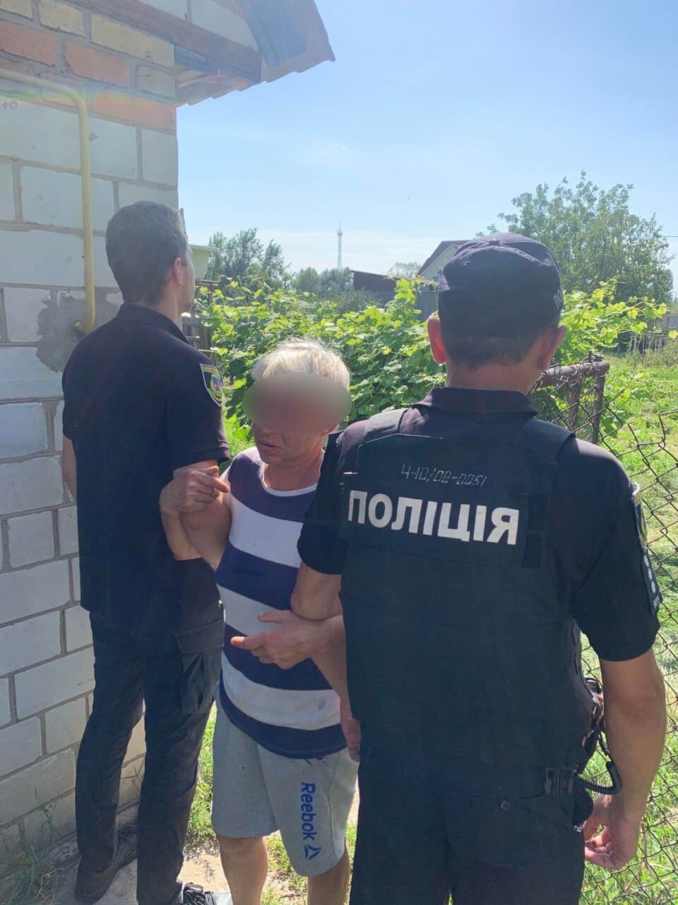 На Киевщине женщина зарезала сожителя и пыталась запутать следствие