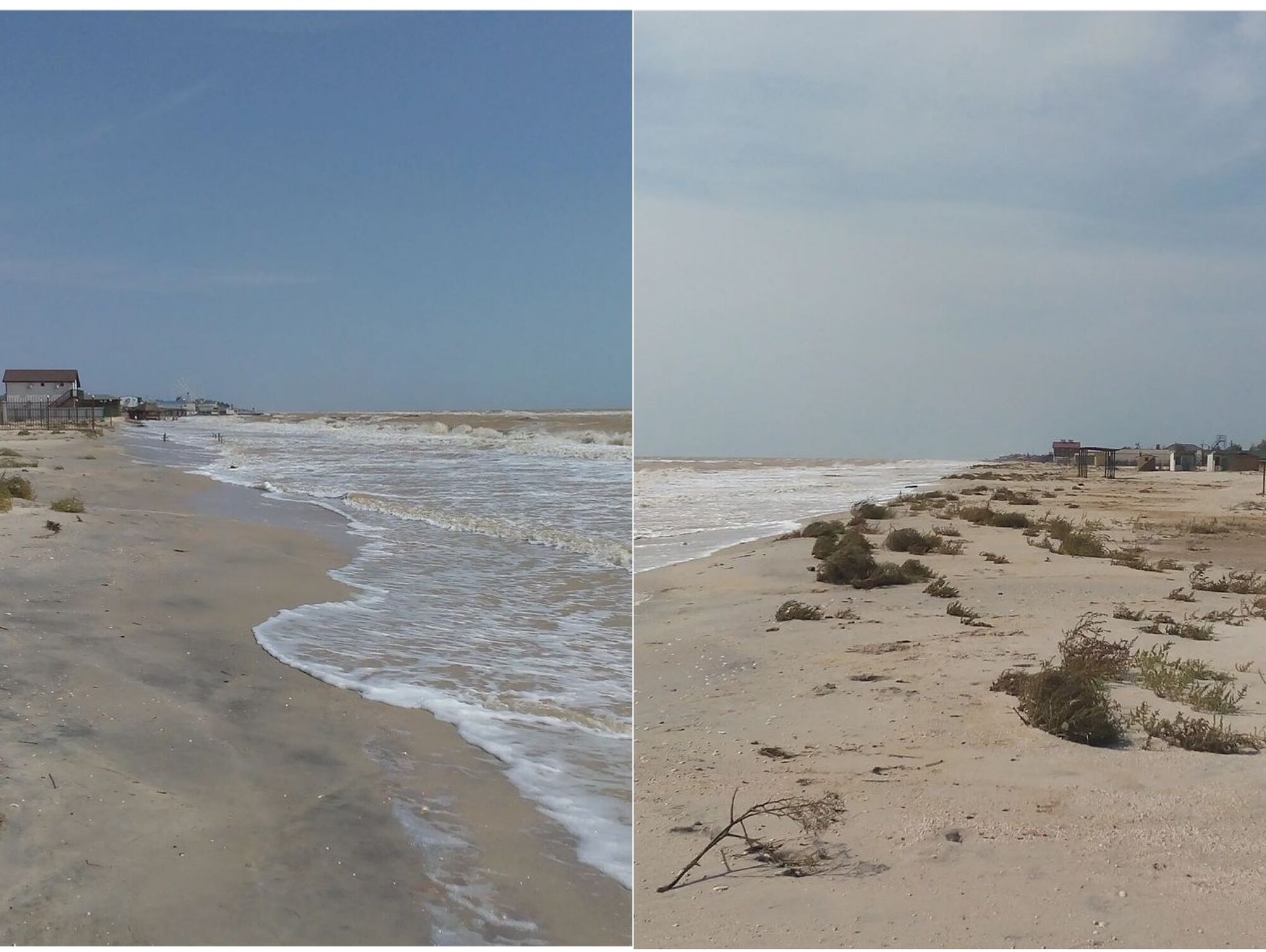 "Русский мир" как он есть: в сеть выложили фото заброшенных пляжей Кирилловки