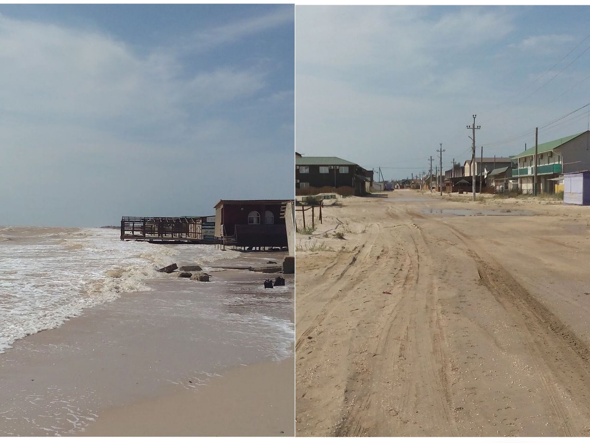 "Русский мир" как он есть: в сеть выложили фото заброшенных пляжей Кирилловки