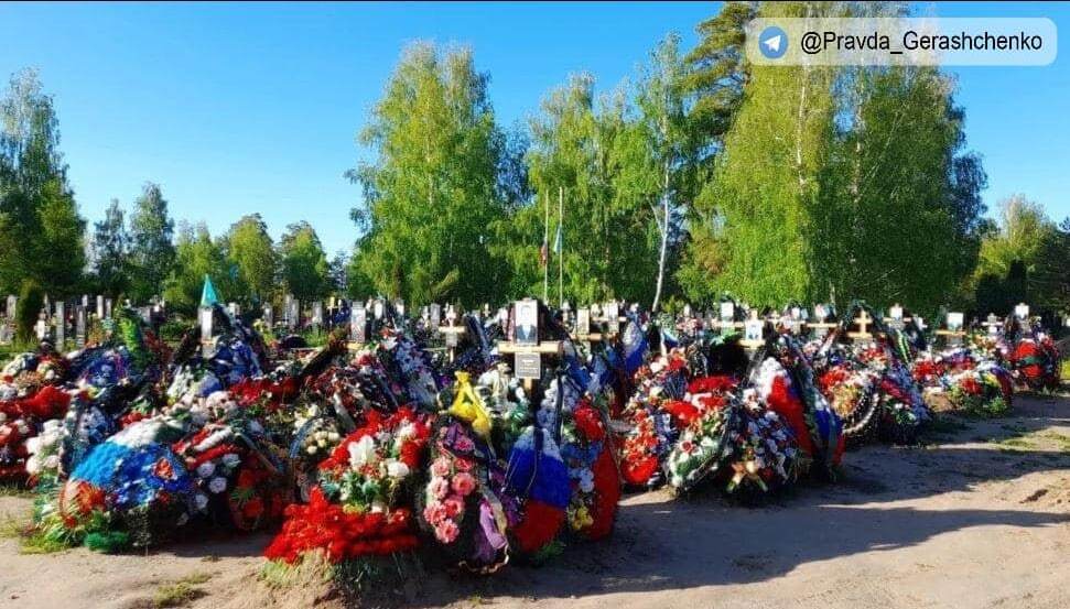 Кладовище в Ульянівську – могили десантників