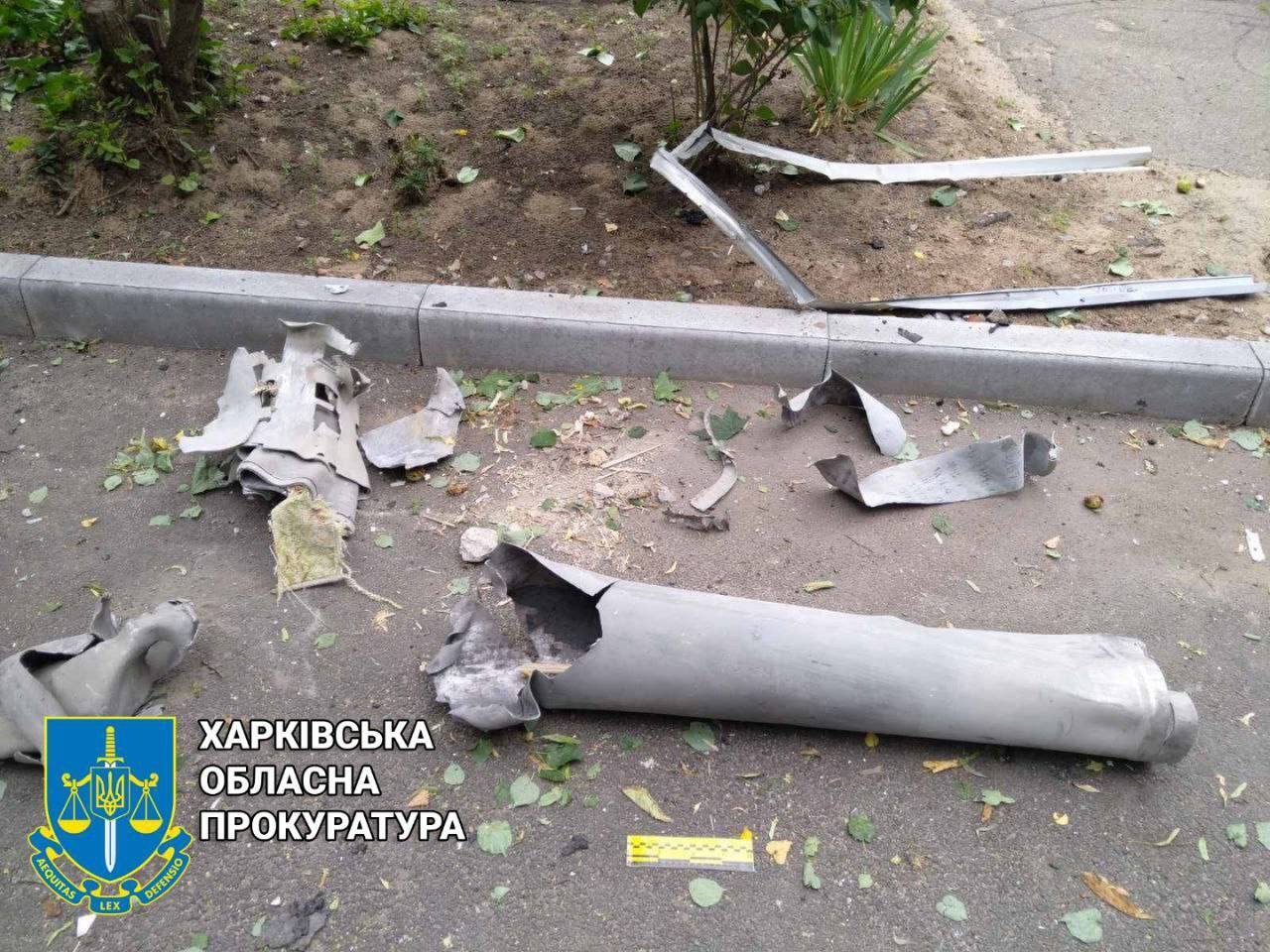 Последствия обстрела Чугуева Харьковской области 3 июля 2022 года