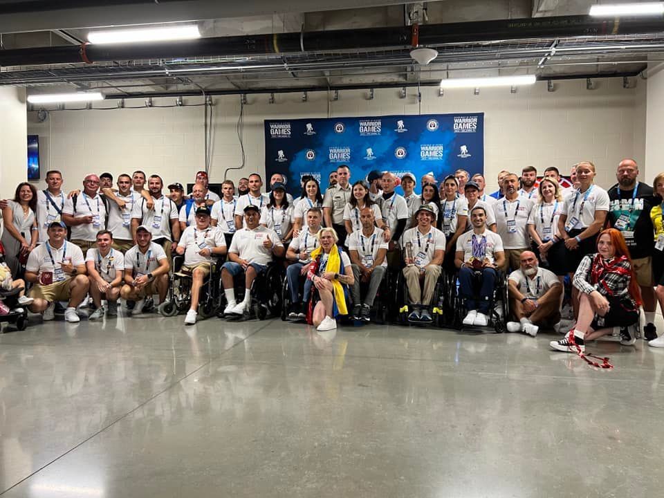 Украинские ветераны завоевали более 90 медалей на Warrior Games