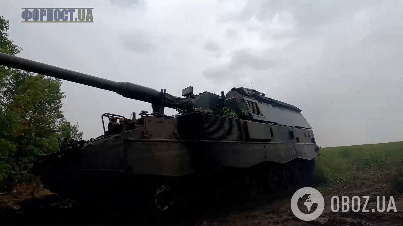 Немецкая САУ Panzerhaubitze 2000 в ВСУ