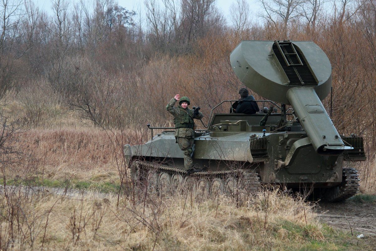 Українські захисники знищили УР-77, яку окупанти намагалися сховати.